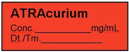 [SDDCLABLATRB1] LABEL for Atracurium, roll