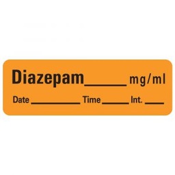 [SDDCLABLDIAZ1] LABEL for Diazepam, roll