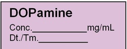 [SDDCLABLDOPA1] ETIQUETTE pour Dopamine, rouleau