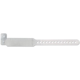 [SMSUBRAI3W-] BRACELET D'IDENTIFICATION à écrire, plastique, ad/enf, blanc