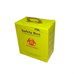 [SINSCONT15C] SHARPS CONTAINER, 15 l, cardboard, for incineration