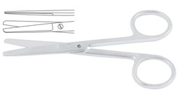 [ESURSCOP7SB] SCISSORS, blunt/blunt, straight, OPERATING, 17.5 cm 03-02-17