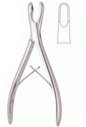 [ESURROBL181] RONGEUR, BONE, LUER, curved, 18 cm x 10 mm 30-53-18