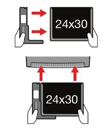 [EDIMDISA321] (Agfa CR10X) ADAPTATEUR CASSETTE, 24x30cm