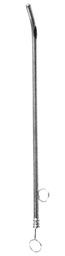 [ESURCATF12-] SONDE URETRALE POUR FEMME, métal, 15,5 cm, CH 12, 51-71-12