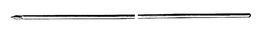 [ESURWIRK18-] KIRSCHNER WIRE, trocar point, 31 cm Ø 1.8 mm 76-12-68