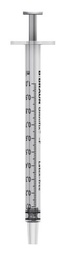 [SINSSYDL01-] SYRINGE, s.u., Luer, 1 ml, graduated 1/100