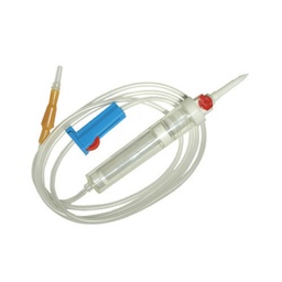 [SINSSEBG1--] SET, BLOOD TRANSFUSION, with 200 µ filter, sterile, s.u.