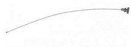 [ESURTUSF06A] CANULE d'ASPIRATION, FRAZIER, coudée, CH6, 18 cm, 09-83-76