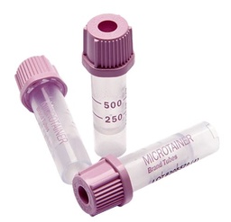 [STSSBSDM1L-] TUBE, CAPILLARY COLLECTION, K2EDTA, lavender (Microtainer)