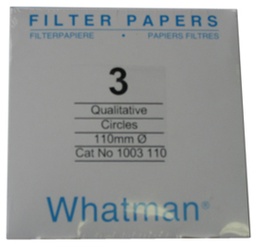 [STSSPAPW3D-] PAPER, WHATMAN, n°3, disc