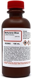 [SLASMETB1S1] BLEU DE METHYLENE, solution Löffler, 100 ml, fl.