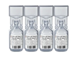 [SLASSODC9B5] SERUM PHYSIOLOGIQUE, NaCl, 0,9%, 5 ml, fl. plastique