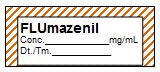 [SDDCLABLFLUM1] LABEL for Flumazenil, roll