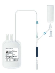 [SINSBABS4--] BLOOD BAG + diversion pouch, single, CPDA1, 450 ml, s.u.