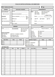 [SMSTCARNS1S] CARD, SUPPLEMENTARY FEEDING, Spanish, A4 recto/verso