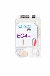 [ELAECCHT102] (clinical chem. i-STAT) CARTRIDGE EC4+ ref.03P81