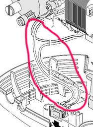 [EEMDNECS304] (nebulizer PARI BOY SX) WIRING LOOM 85B1172