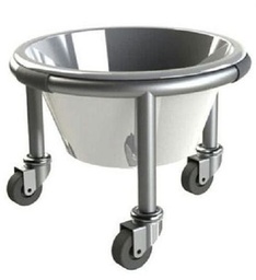 [EHOESTAB2--] KICK BUCKET, stainless steel, 20 cm high