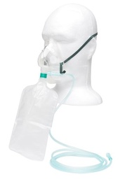 [SCTDMASOH1A] OXYGEN FACE MASK, non-rebreathing + tubing, adult