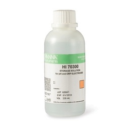 [ELAEPHMC102] (pH mètre HI) SOLUTION CONSERVATION, 230 ml fl HI 70300M