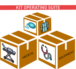 [KMEDKHOE1CO] OPERATING SUITE PART med.equip. 2 operating rooms compulsory