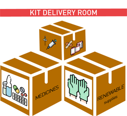 [KMEDKHDS2CO] HOSPITAL DELIVERY ROOM PART medicines & ren.supplies compuls