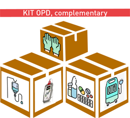 [KMEDKHCX3OP] OPD, COMPLEMENTARY PART observation beds, minimum package