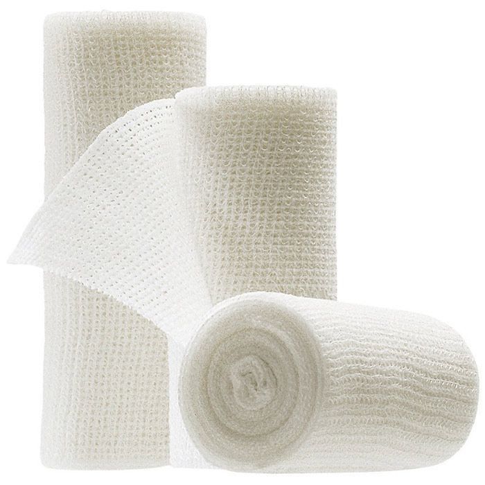 Non-elastic fixation bandage 6 cm by 5 meters (light stretch)