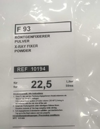 [SDIMFIXA2P-] FIXER, X-RAY, powder for 22.5 l