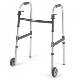 [EPHYWALKF1A] BASIC WALKER, foldable, 2 wheels, without seat, adult