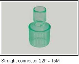 [EEMDCPAA620] (Diamedica) CONNECTOR Straight Ø 22F - 15M, 1962000