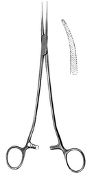 [ESURFOAB20C] FORCEPS, HAEMOST. BENGOLEA, 20 cm, curved, serrated 16-57-20