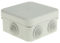 [PELEBOXJ7055] JUNCTION BOX surf, PVC, 70x100mm, IP55