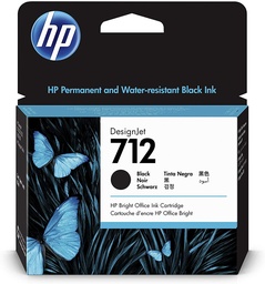 [ADAPPRICHT6IB] (HP Designjet T630) CARTOUCHE D'ENCRE (3ED71A) 80ml, noire