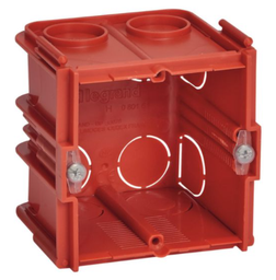 [PELETERM0FBS6] FLUSH-MOUNTED BOX single square masonry, 60mm deep