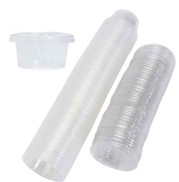 [PCOOCUPS1FD] CUP, food-grade plastic, 150ml, disposable