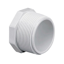 [CWATCVPLTTIM] PLUG threaded, PVC, Ø ¾", male