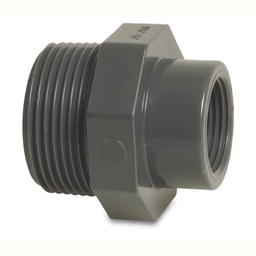 [CWATCVRET1H1Y] REDUCER COUPLING threaded, PVC, 1"½ - 1", MxF