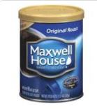 [AFOOCOFF2TM] COFFEE (Maxwel house) 230g, tin