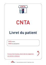 [SMSTBKLNA01F] LIVRET PATIENT NUTRITION THERAPEUTIQUE AMBULATOIRE, français