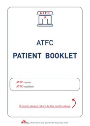 [SMSTBKLNA01E] PATIENT BOOKLET AMBULATORY THERAPEUTIC FEEDING, English