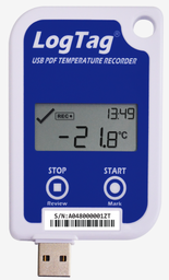 [PCOLMONITLU6] ENREGISTREUR TEMP. (LogTag UTRED-16F) USB, écran, sonde 3m
