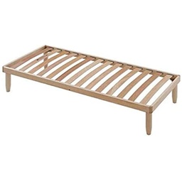 [AFURBEDSW13] BED wooden frame, 3x6 feet, single