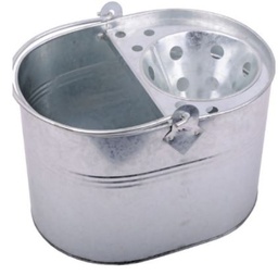 [PHYGFRINB2M] BUCKET with mop sieve, metallic, 12l