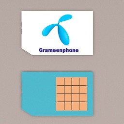 [ADAPPHONG00M] CARTE SIM, pour réseau GrameenPhone