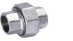 [CWATCGCOUD1IF] CONNECTOR COUPLING union, threaded, galvanized, Ø 1", FxF