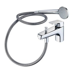 [CWATPLUMUMWH] UNITE DE DOUCHE murale, robinet mitigeur + douche à main