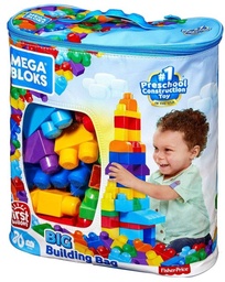 [EPSYBLOC1L-] BUILDING BLOCKS, plastic, diff. colours & shapes, set