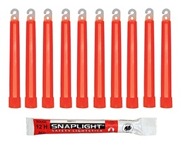 [PSAFLIGHS1R] GLOW STICK snap & shake, 15xØ1.7cm, red, with hook